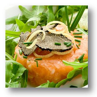 Large Italian Black Truffle Slices, Truffle Slices in Oil, Xtra Large Black Truffle Slices
